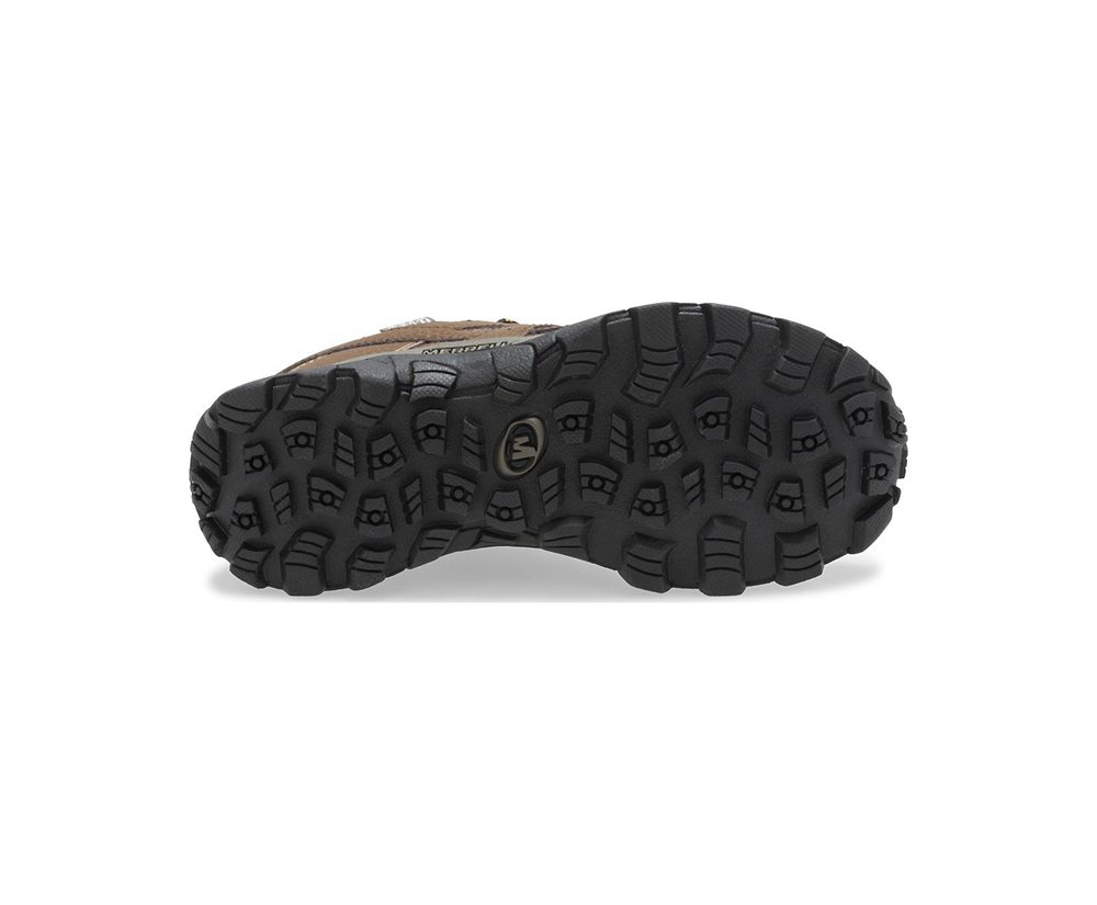 Merrell Hiking Shoes Brown - Moab 2 Low Lace Waterproof Sneaker - Kids 12FEIXLCP